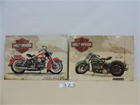 Harley Davidson Metal Advertising Signs