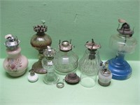 Assorted Vintage & Antique Oil Lamp Bases