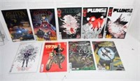 9 Assorted Marvel and DC Comic Books w/Variants