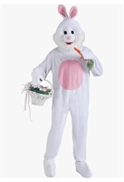 Plush Bunny Mascot Costume, Adult Size fits up to