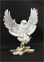 Boehm Porcelain Snowy Owl Nyctea Scandiaca #10177