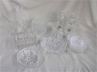 Salt & peppers, small vases, bud vase, candy dish