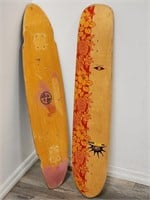 Vtg downhill speed boards, Surf One 44 1/2"long