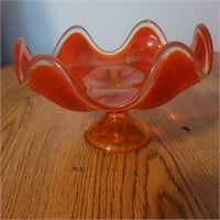 red candy dish
