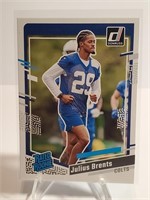 2023 Donruss Rated rookie Julius Brents RC