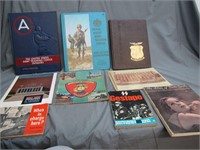 Lot of Assorted Army Yearbooks & History Books