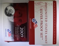 2009-S & 2009-S QUARTER SILVER PROOF SETS