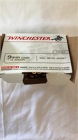 100 Rounds of 9mm Luger  Ammo