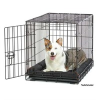 Vibrant Life Metal Dog Crate  30 Black