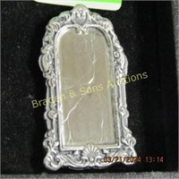 THREE OUNCE SILVER BAR DEPICTING CRACKED MIRROR