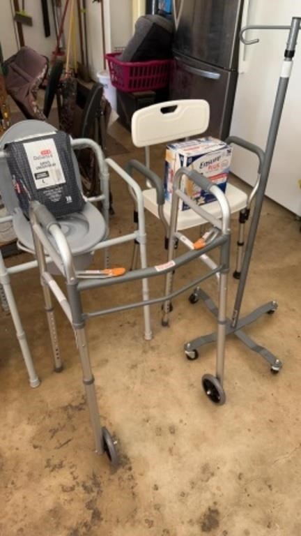 Six piece home healthcare equipment