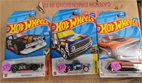 Hotwheels 3 pk