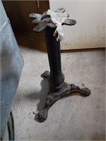 Cast Iron Table Base (VERY HEAVY)