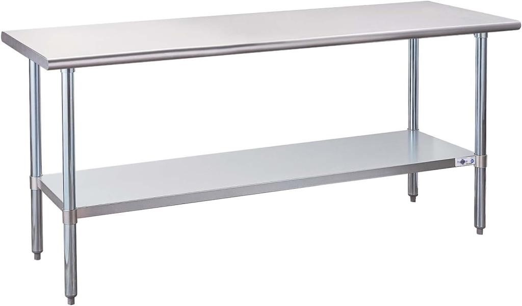 Profeeshaw Stainless Steel Prep Table