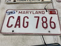 License plate