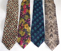 Garcia Hilfiger Abboud Bugatti - Lot of Silk Ties