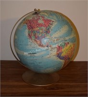 (B1) Vintage World Nation Series Globe