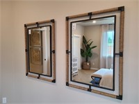 2PC WALL MIRRORS