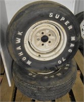 2- 1960's Era Tires