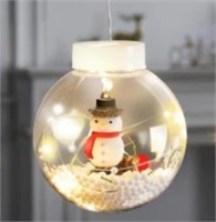 *USB Operated Snowmen in Globes String Light*