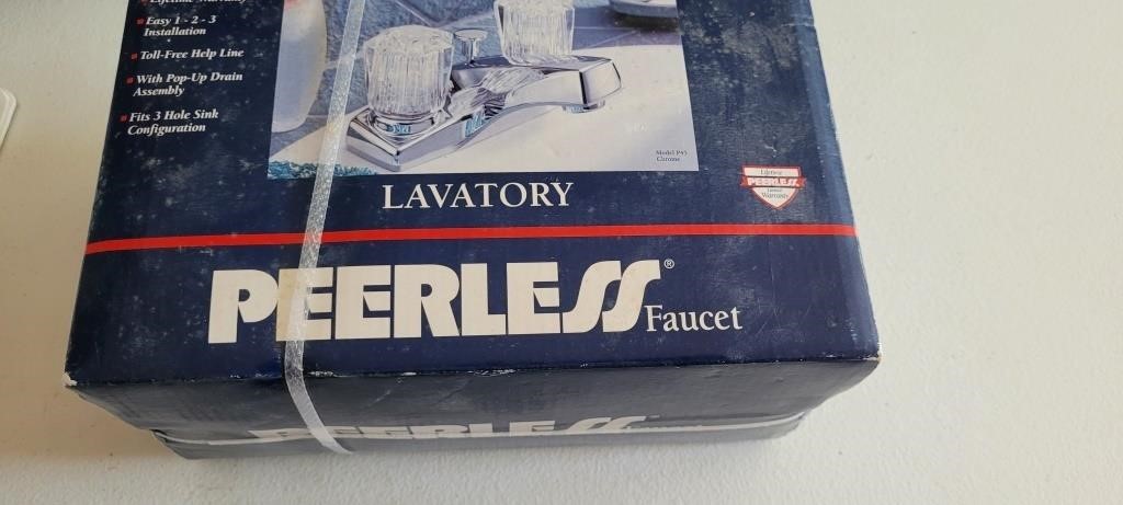 NIB- Peerless Bathroom Faucett