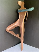 19" Copper Sheet Hanging Wind Sculpture Dancer