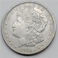 1921 MORGAN SILVER DOLLAR