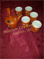 Tea Set with 5 Cups, 31370541