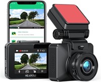 4K Dash Cam with WiFi, GPS and Speed, UHD2160P Car