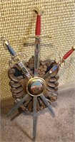 Shield and Swords - Bought in Mexico in 70s