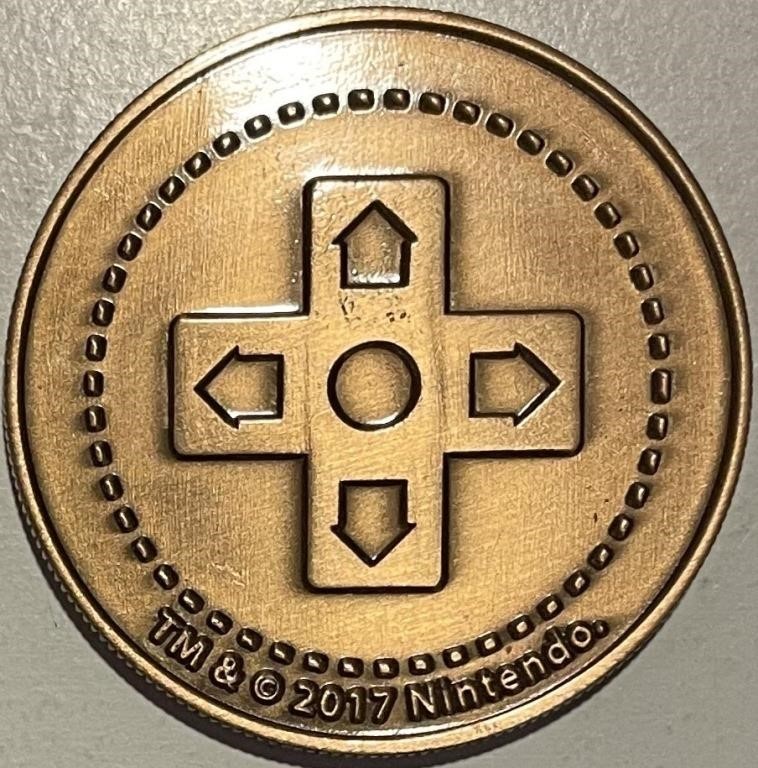 2017 Nintendo Official Coin