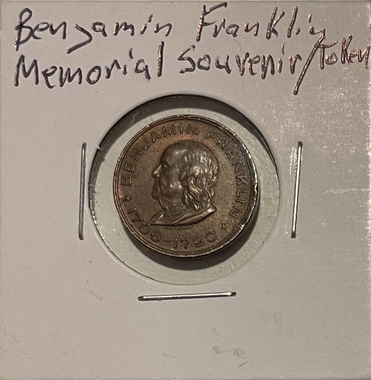 B.Franklin Memorial Souvenir