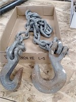 4 ft chain with hooks