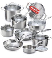 New Mueller Home Mueller Pots and Pans Set