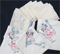 (10) Vintage Kitchen Towels