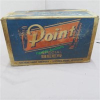 Point cardboard carton-19 bottles-empty/ worn