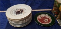 (12) Assorted Hershey's Collector Plates Plus (1)