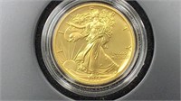 Gold: 2016-W Walking Liberty Half Dollar