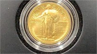 Gold: 2016-W Standing Liberty Quarter Centennial