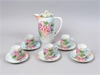 Hutschen Reuther Porcelain Chocolate Set