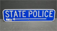 State Police Directional Sign