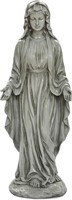 LuxenHome Virgin Mary Statue, 30'' Religious Gard