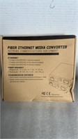 Fiber Ethernet media converter