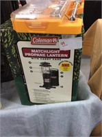 Coleman match light propane lantern