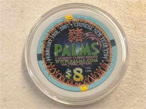 Palms Las Vegas Chinese New Year $8 Chip