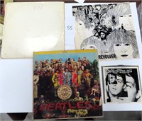 Four (4) VintageThe Beatles Albums