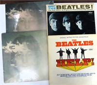 Four (4) VintageThe Beatles Albums