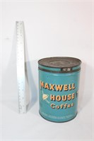 Vtg Maxwell House Coffee Tin
