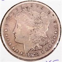 Coin 1879-CC Over CC  Morgan Silver Dollar Key