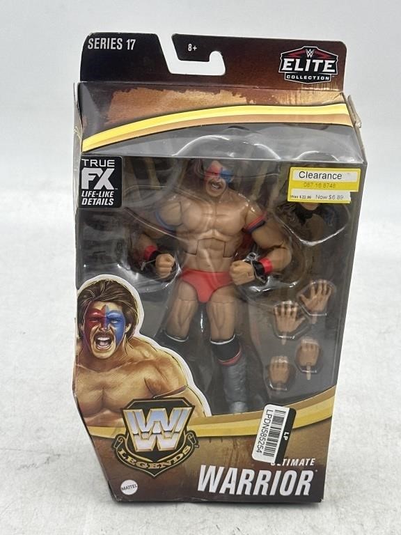 NEW WWE Elite Ultimate Warrior Action Figure